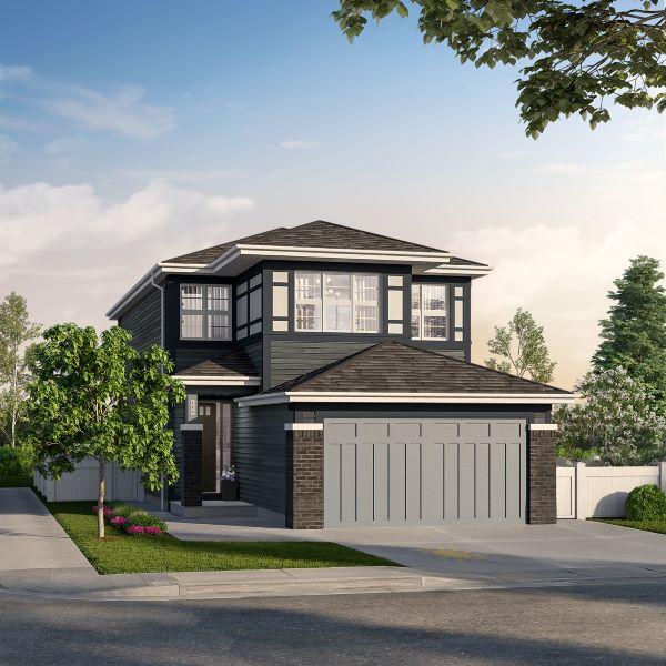 Attached Garage in Glacier Ridge Attached Garage